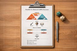 Checklist for Balanced LitRPG Characters