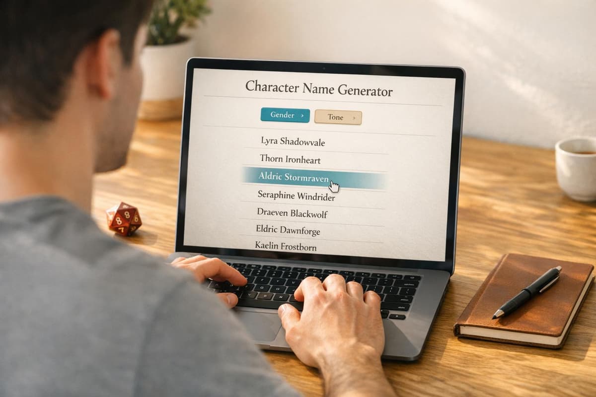 LitRPG Character Name Generator